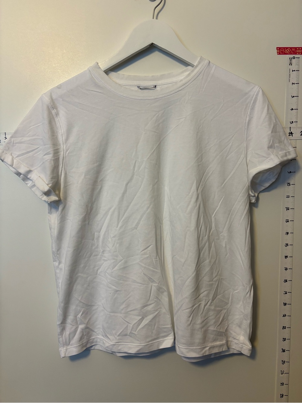 Kit and Ace Cotton Classic White Crewneck T-Shirt